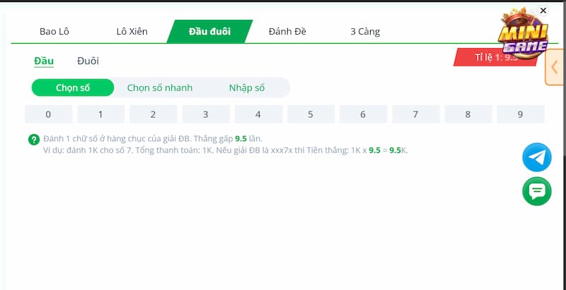 Lô đề 2 Đánh đầu đuôi