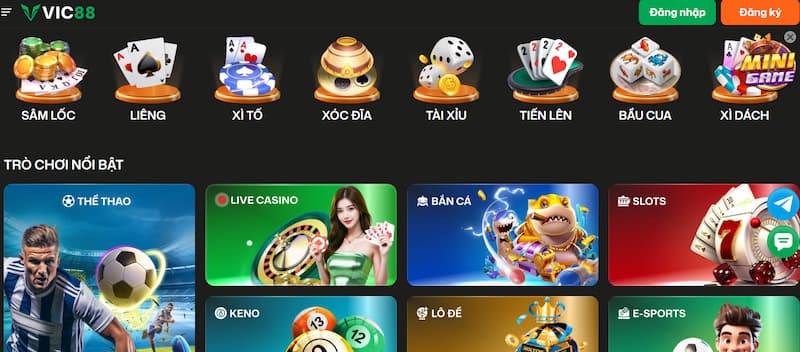 Đăng nhập 2 lỗi login Vic88 kể trên